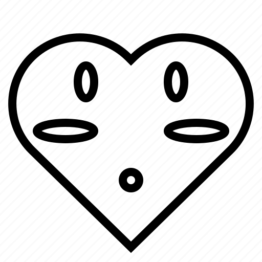 Flirt, heart, like, love, shape, valentine, wonder icon - Download on Iconfinder