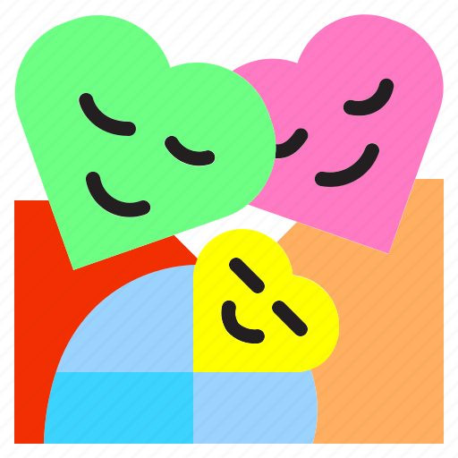 Baby, character, family, happy, heart, kiss, love icon - Download on Iconfinder