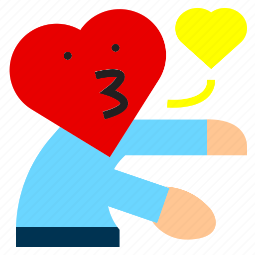 Character, couple, happy, heart, hug, kiss, love icon - Download on Iconfinder