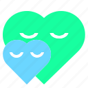 couple, cuddle, green, heart, like, love, peace 