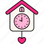 clock, heart, love, valentine, wedding, romantic, cute 