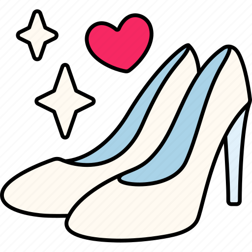 Wedding, woman, shoes icon - Download on Iconfinder