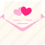 envelope, paper, heart, love, valentine, wedding, romantic, cute 