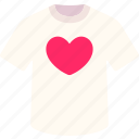 shirt, heart, love, valentine, wedding, romantic, cute