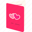 card, heart, love, valentine, wedding, romantic, cute