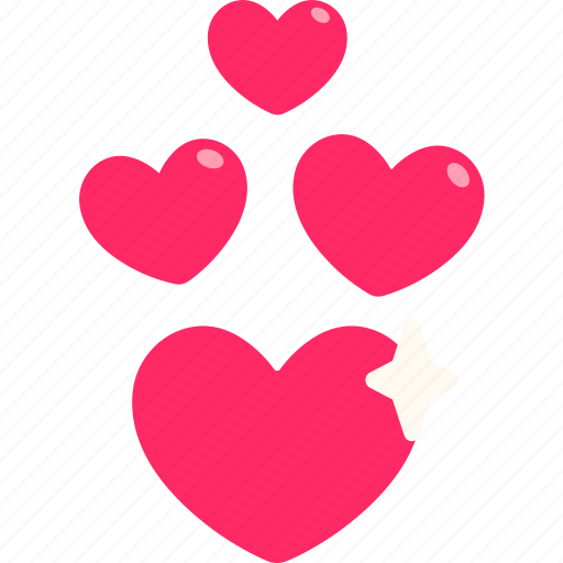 Heart, four, love, valentine, wedding, romantic, cute icon - Download on Iconfinder