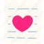 heart, on, paper, note, love, valentine, wedding, romantic, cute 