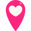 location, pin, heart, love, valentine, wedding, romantic, cute 