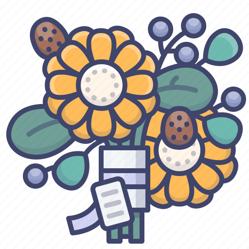 Bouquet, floral, flower, holiday icon - Download on Iconfinder