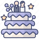 cake, ceremony, marriage, wedding