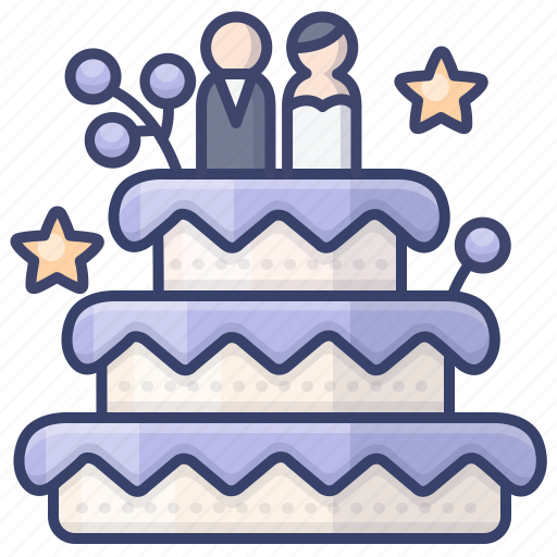 Cake, ceremony, marriage, wedding icon - Download on Iconfinder