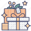 box, gift, present, wedding 