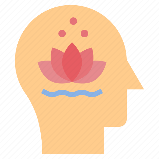 Meditation, peaceful, calm, mind, relax, therapy, mental icon - Download on Iconfinder