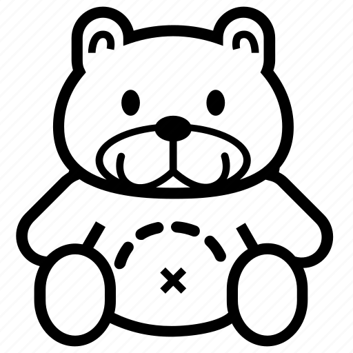Bear, fluffy, teddy icon - Download on Iconfinder