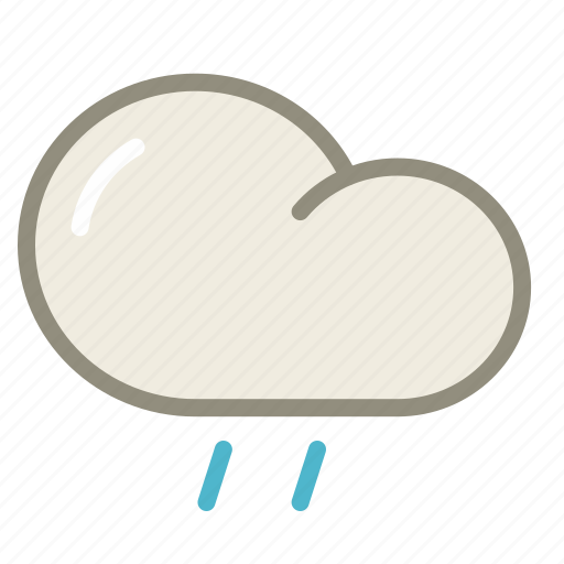 Cloud, drizzle, rain, rainy, forecast, weather icon - Download on Iconfinder