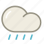 cloud, lightshowers, rain, rainy, forecast, weather 