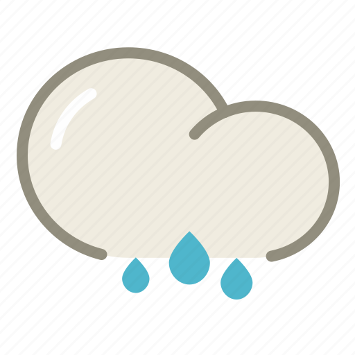 Cloud, rain, rainy, clouds, forecast, weather icon - Download on Iconfinder