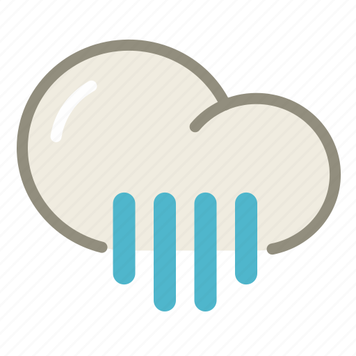 Rainy, showers, cloud, forecast, rain, shower, weather icon - Download on Iconfinder