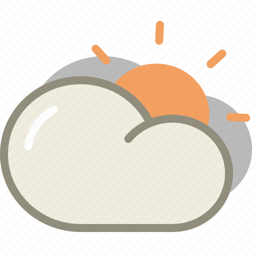 Cloud, interval, sun, sunny, cloudy, forecast, weather icon - Download on Iconfinder