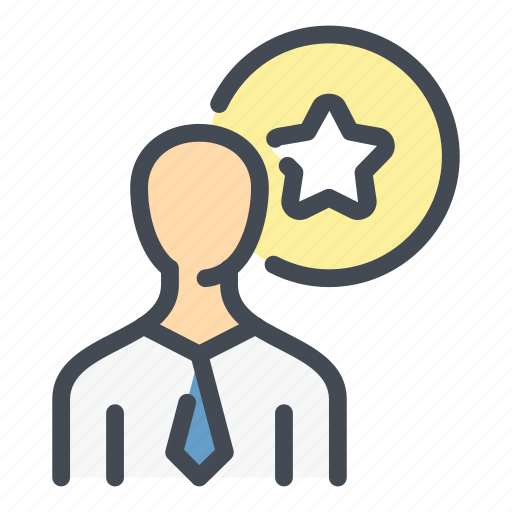 Man, person, people, star, best, favorite, rating icon - Download on Iconfinder