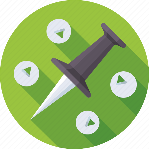Location, map marker, marker, navigation, needle, pin, pinboard icon - Download on Iconfinder