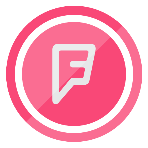 Foursquare, network, online, service icon - Free download