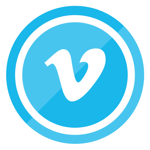 Vimeo Media Network Player Social V Icon Free Download