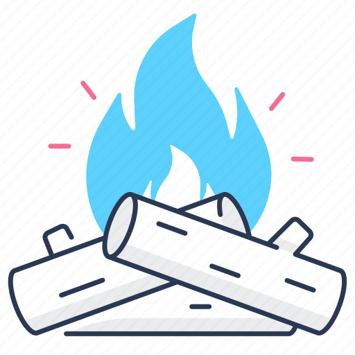 Bonfire, campfire, fireplace, burn icon - Download on Iconfinder