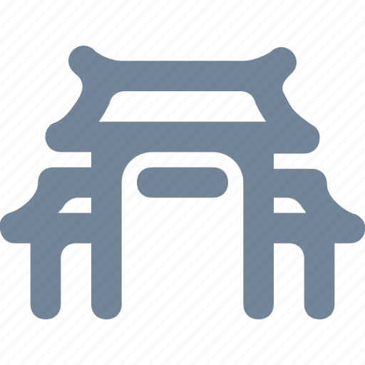 Chinese, gate, asian, china, gateway icon - Download on Iconfinder