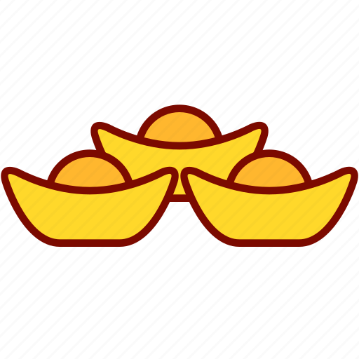 Fortune, gold, lunar, prosperity, wealthy icon - Download on Iconfinder