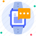 smartwatch, watch, digital, technology, notification, communication media, device, communication