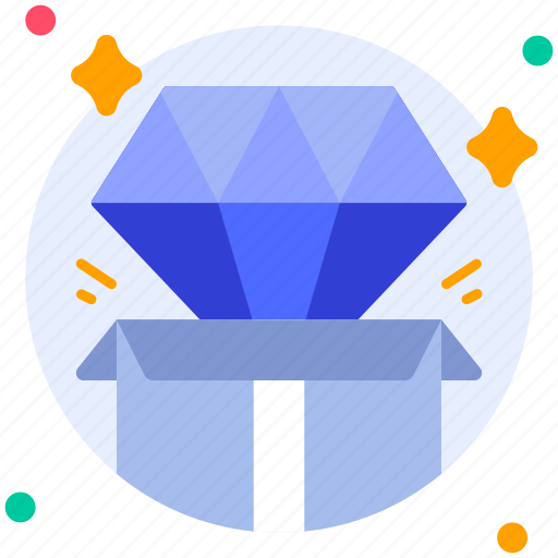 Giveaway, gift, present, surprise, diamond, esports, game icon - Download on Iconfinder