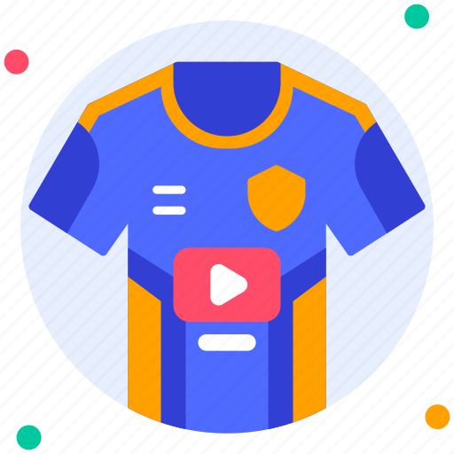 Jersey, uniform, team, clothes, player, esports, game icon - Download on Iconfinder