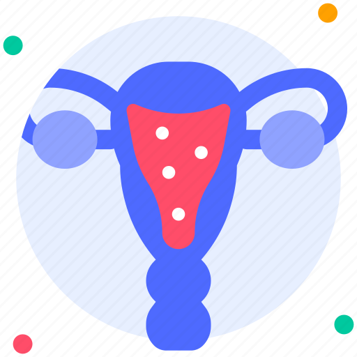 Uterus, gynecology, reproductive, ovary, woman, human organ, medical checkup icon - Download on Iconfinder