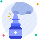 nasal, spray, pharmacy, nose, bottle, medical instrument, medical, hospital, doctor