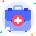 first aid kit, healthcare, emergency, box, bag, pharmacy, medicine, medical, hospital