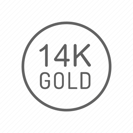 Gold, 14k, jewelry, finance, metal, currency icon - Download on Iconfinder