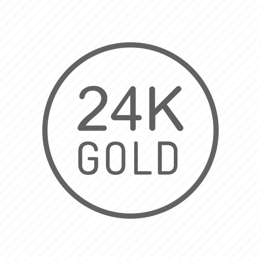 Gold, 24k, luxury, jewelry, boutique, necklace icon - Download on Iconfinder