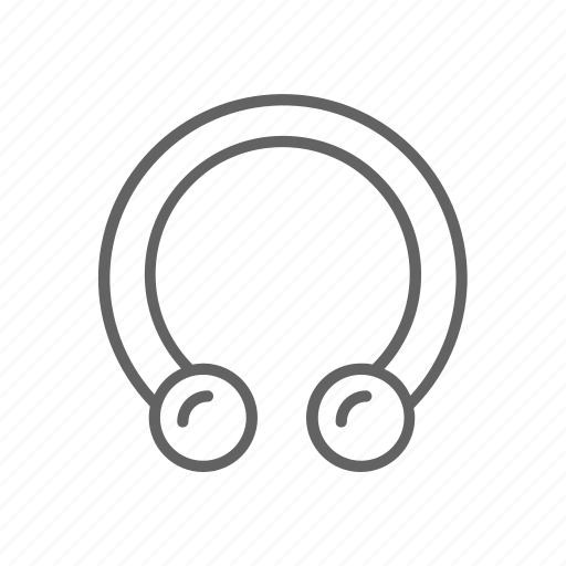 Piercing, ring, circle icon - Download on Iconfinder