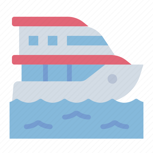 Yacht, cruise, ship, boat, travel, tranportation, vehicle icon - Download on Iconfinder