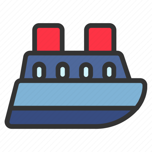 Boat, cruise, sea, ship icon - Download on Iconfinder