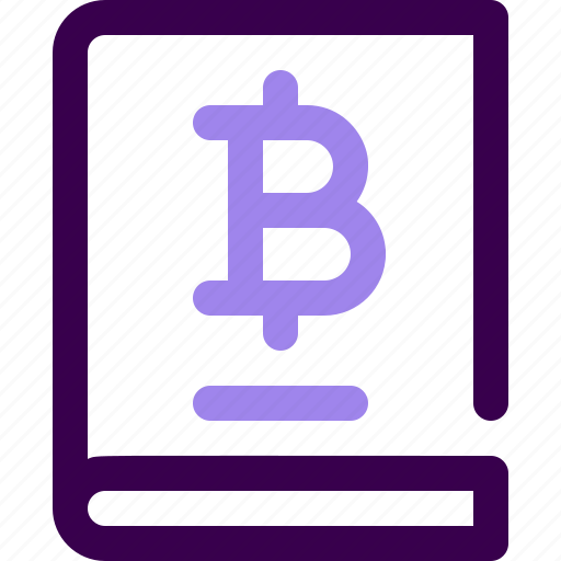 Cryptocurrency, digital currency, bitcoin, blockchain, book, document, portfolio icon - Download on Iconfinder