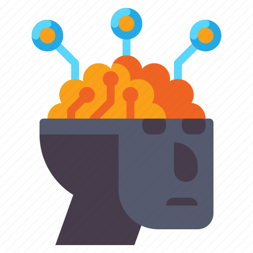 Digital, brain, artificial, machine icon - Download on Iconfinder