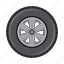 auto part, car, disk, part, spare, tire, wheel 