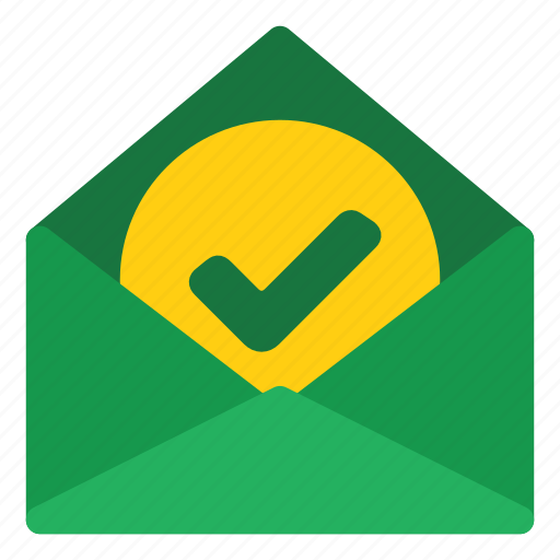 Mail, ok, read, tick, yes icon - Download on Iconfinder