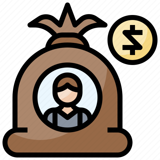Bag, bank, banking, business, crime, currency, money icon - Download on Iconfinder