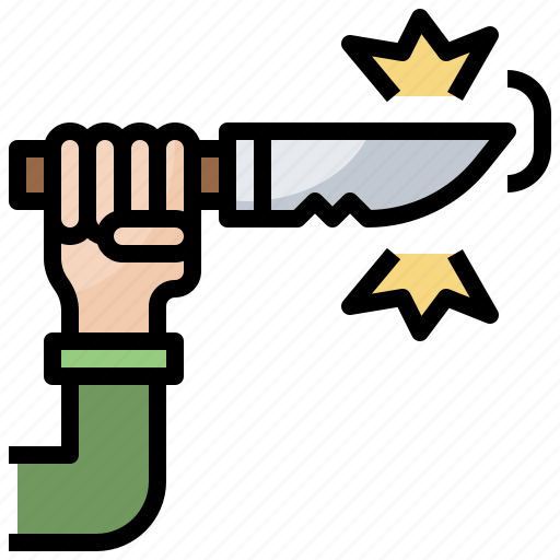 Arm, blade, hand, knives, stabber, weapons icon - Download on Iconfinder