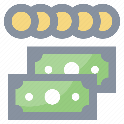 Business, cash, coins, currency, money, stack icon - Download on Iconfinder