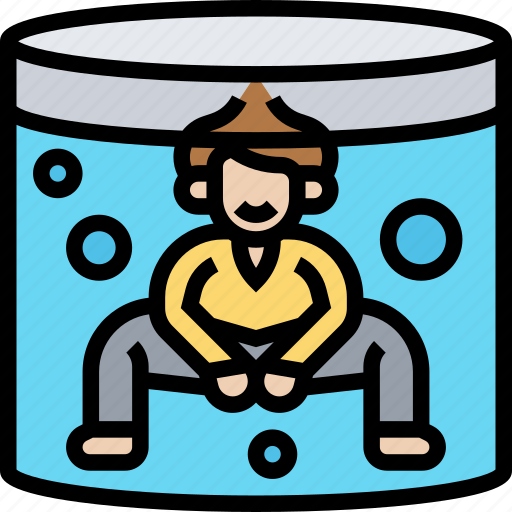 Underwater, magician, skills, performance, circus icon - Download on Iconfinder
