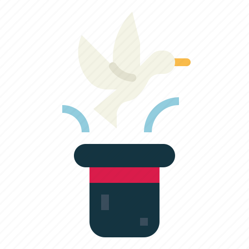 Show, bird, hat, top, magician, magic icon - Download on Iconfinder